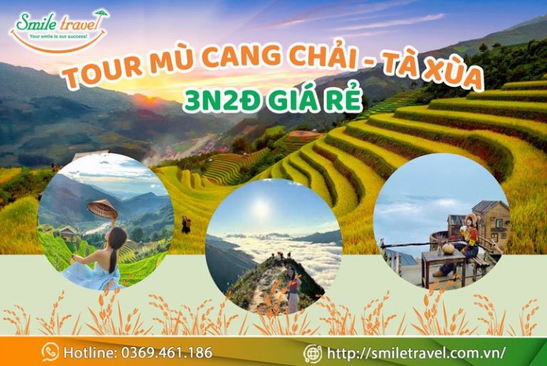 Tour Mù Cang Chải Tà Xùa 3 ngày 2 đêm