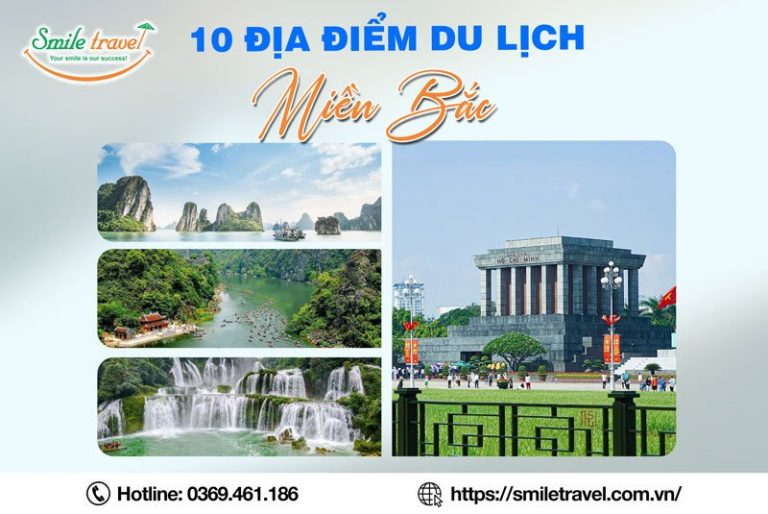 10 địa điểm du lịch miền Bắc hấp dẫn nhất năm