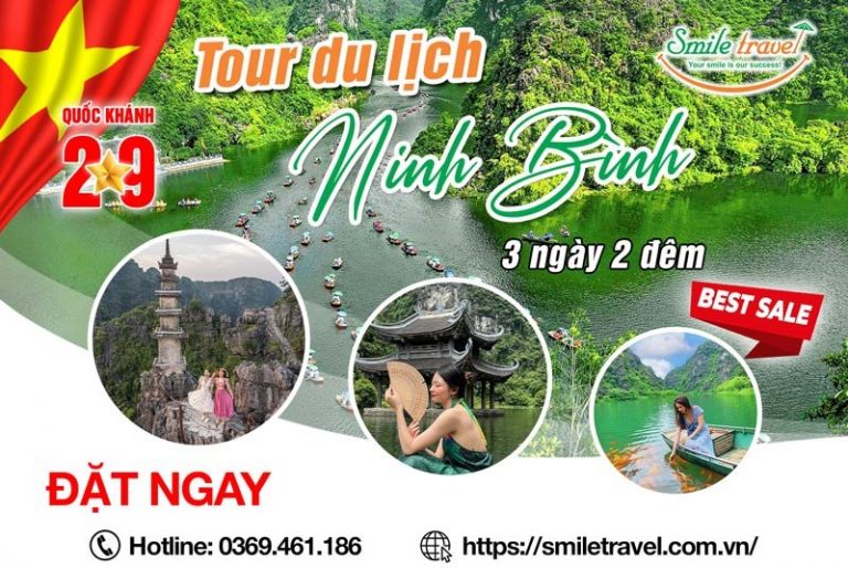 Tour Ninh Bình 3 ngày 2 đêm dịp lễ 2/9