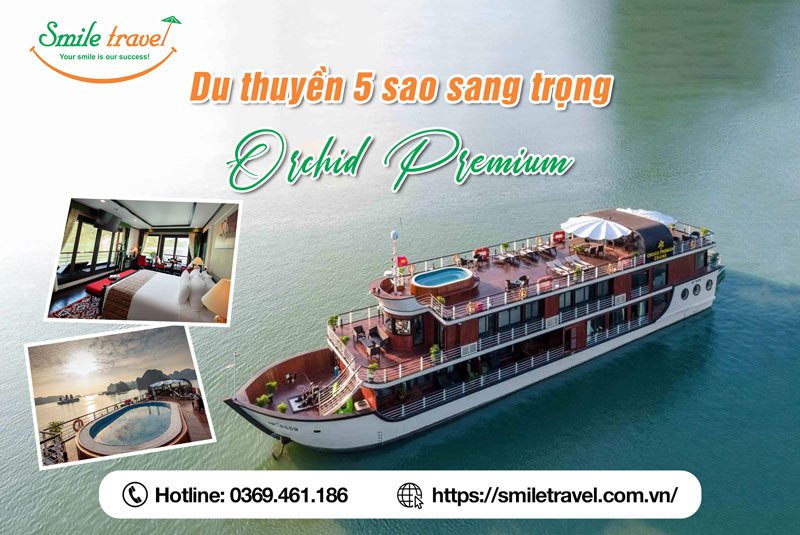 Du thuyền Orchid Premium 5 sao