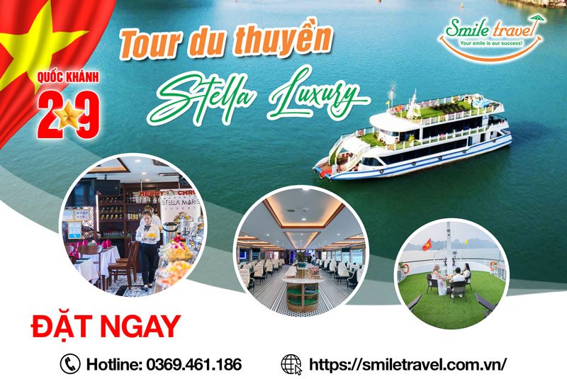 Tour Du Thuyền Stella Luxury Daily Cruise