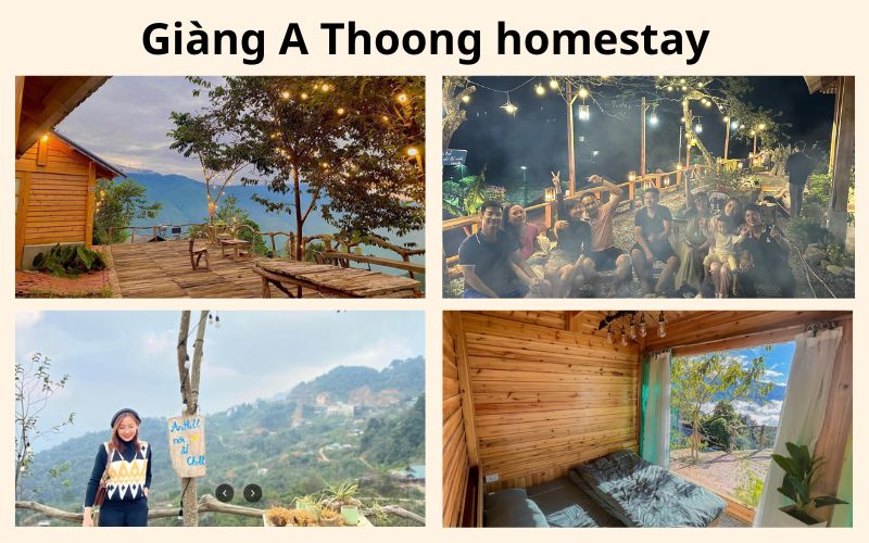 Homestay Tà Xùa view săn mây cực đỉnh Giàng A Thoong homestay