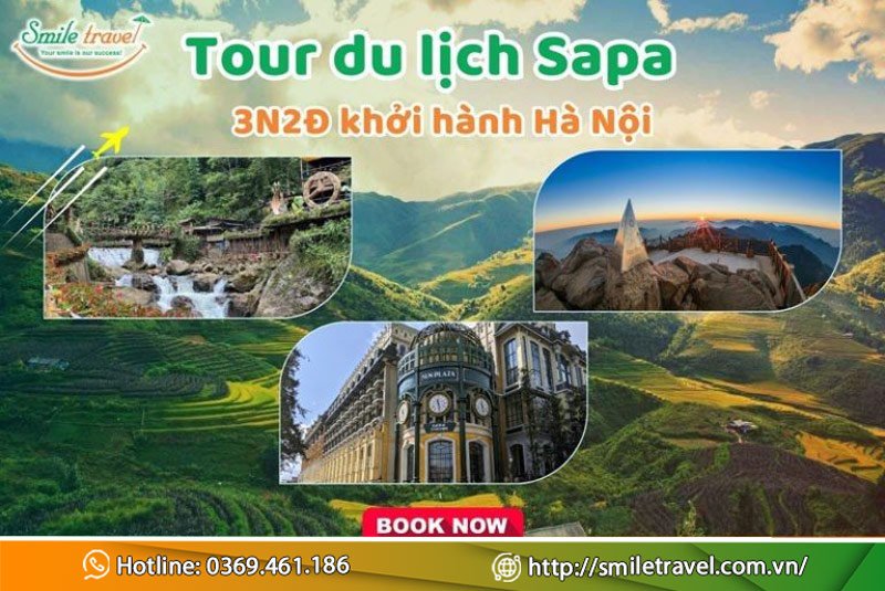 Tour du lịch Sapa 3 ngày 2 đêm khởi hành từ Hà Nội