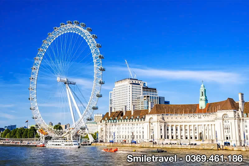 Khám phá London Anh - vòng quay khổng lồ