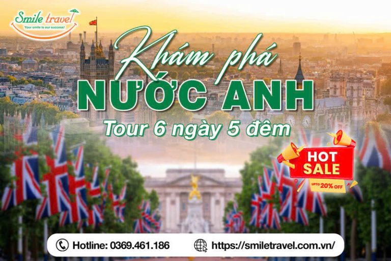 Tour du lịch nước Anh 6 ngày 5 đêm