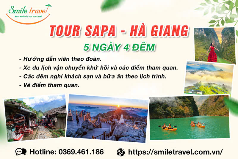 Tour Hà Nội – Sapa – Hà Giang – Hà Nội 5N4Đ