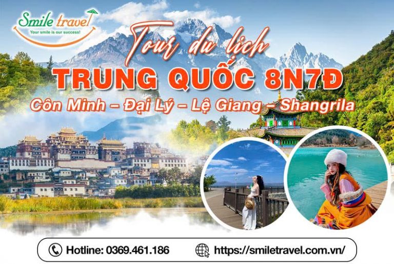 Tour du lịch Trung Quốc 8 ngày 7 đêm