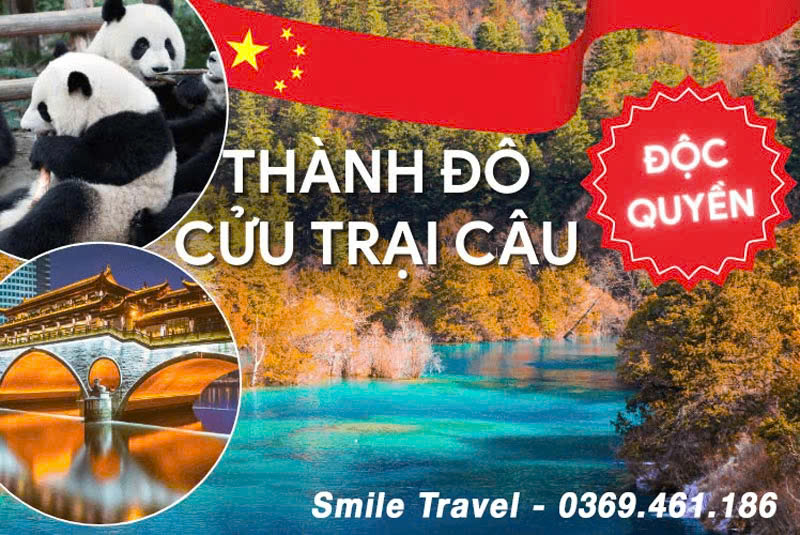 Tour Cửu Trại Câu - Thành Đô Trung Quốc 