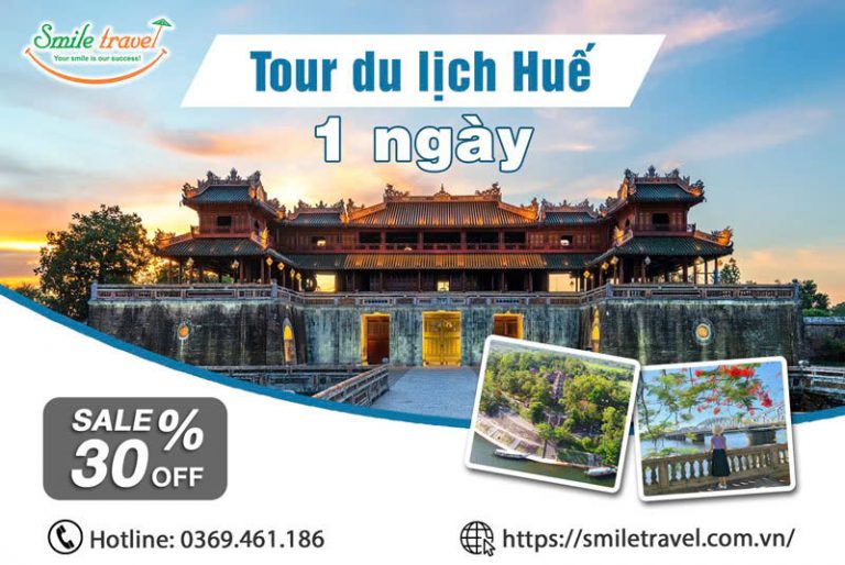 Tour du lịch Huế 1 ngày khuyến mại giá siêu sốc