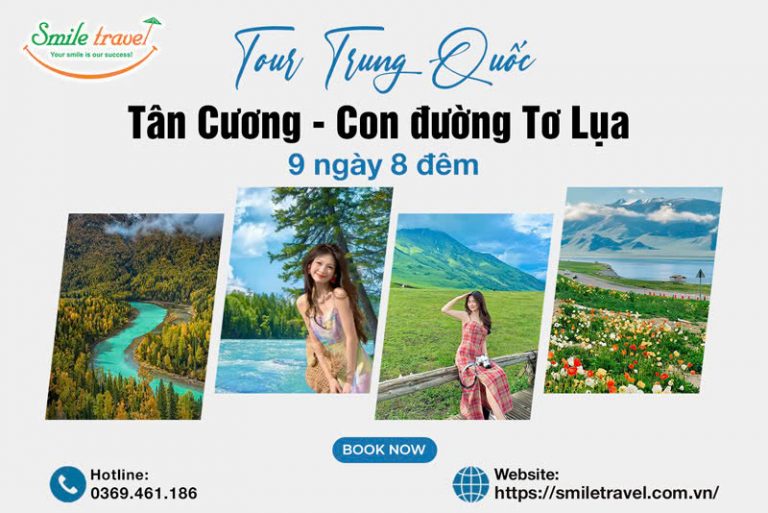 Tour du lịch Tân Cương Trung Quốc 9 ngày 8 đêm - con đường tơ lụa huyền thoại
