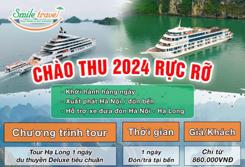 Siêu ưu đãi chùm tour Hạ Long chào thu 2024