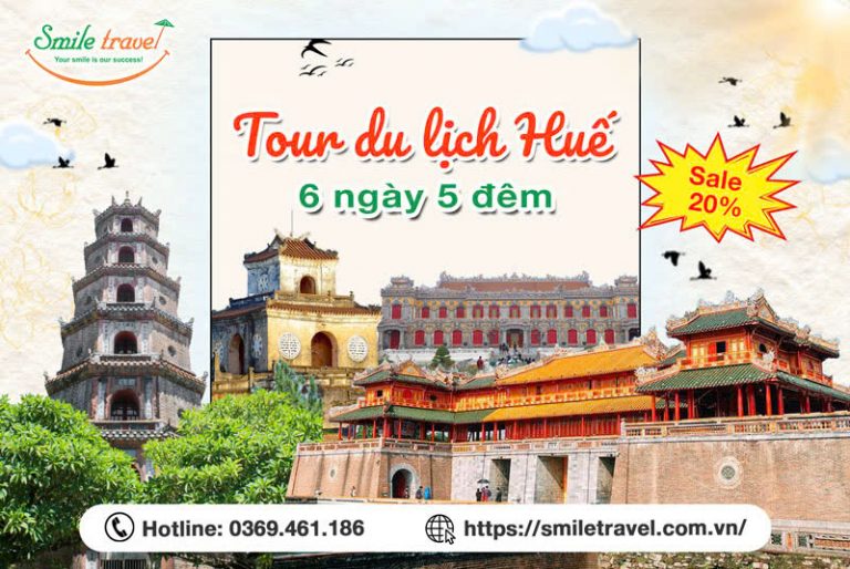 Tour Huế - Quảng Trị - Quảng Binh - Nghệ An 6 ngày 5 đêm