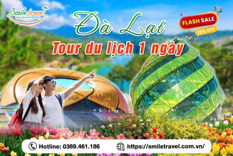 Tour du lịch Đà Lạt 1 ngày giá giảm cực sốc