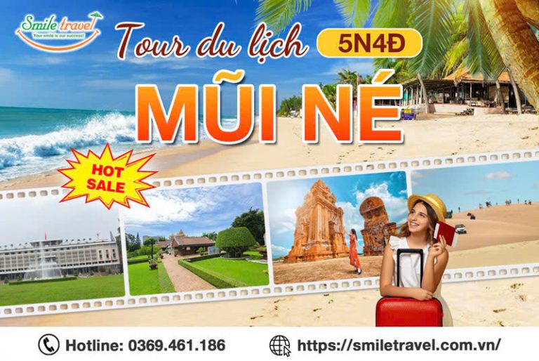 Tour Mũi Né - Phan Thiết - Sài Gòn 5N4Đ từ Hà Nội