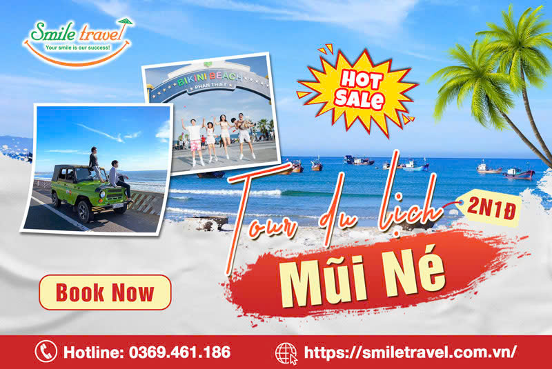 Tour du lịch Mũi Né 2 ngày 1 đêm | Tour xe Jeep