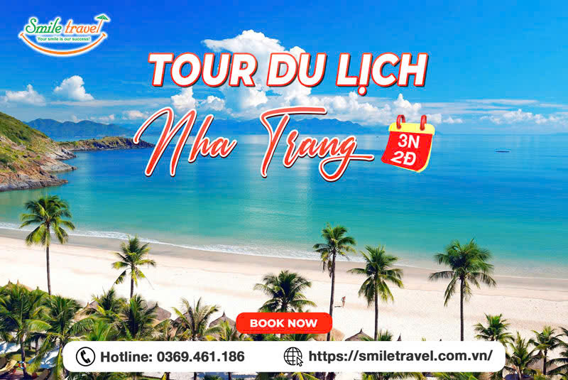 Tour Nha Trang 3 ngày 2 đêm| Tiết kiệm 20%