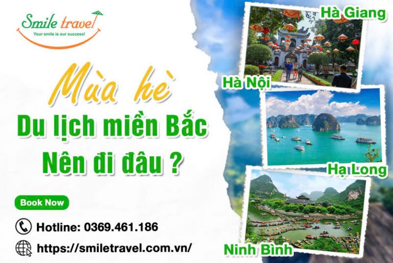 Các địa điểm du lịch miền Bắc mùa hè cực hot