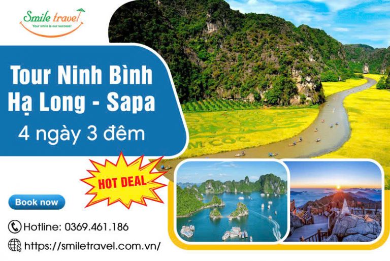 Tour Ninh Bình - Hạ Long - Sapa 4 ngày 3 đêm | Tour miền Bắc