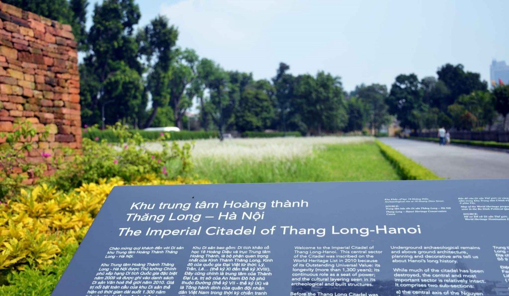 The Imperial Citadel of Hoàng Thành Thăng Long 