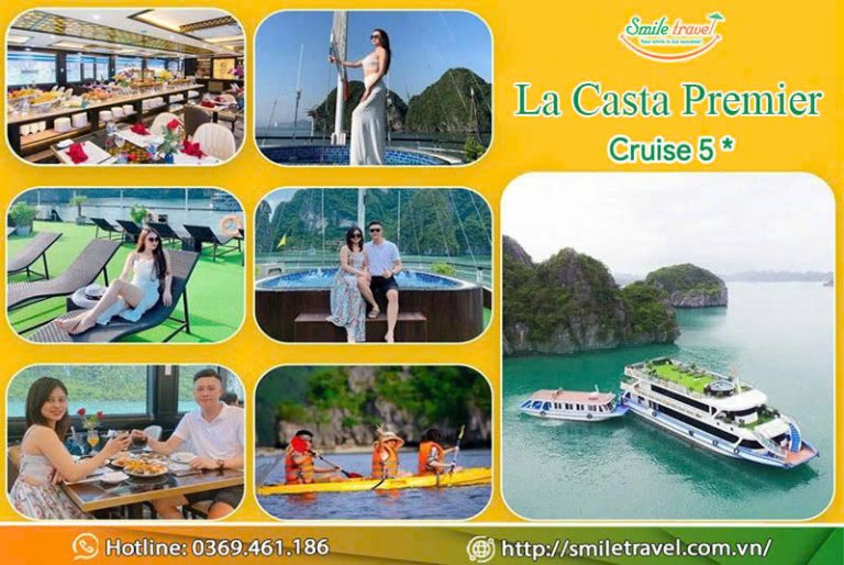 Tour du thuyền La Casta Premier Cruise 1 ngày