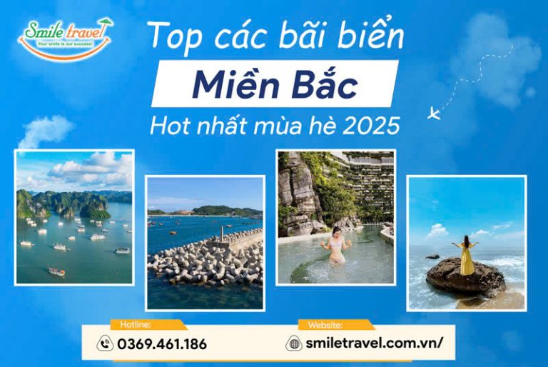 Top bãi biển miền Bắc đẹp " gây sốt" mùa hè 2025 - Bạn đã check in chưa