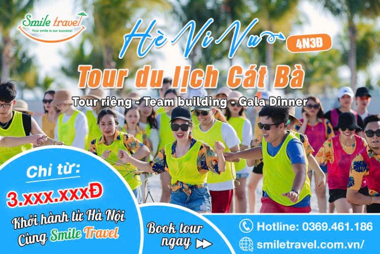 Tour du lịch Hà Nội Cát Bà 4 ngày 3 đêm
