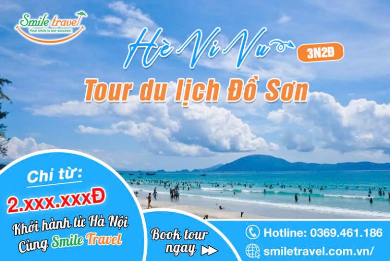 Tour biển Đồ Sơn Hải Phòng 3 ngày 2 đêm
