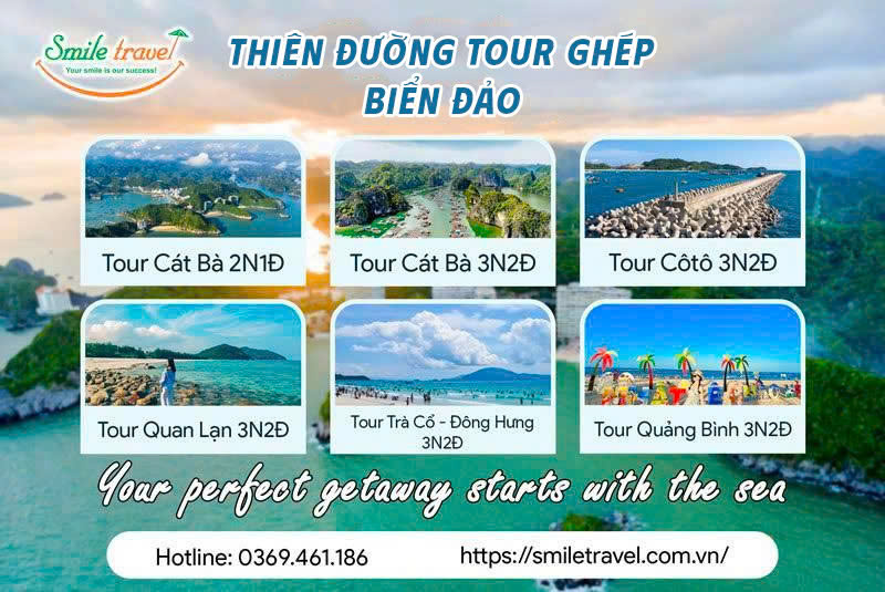 Chùm tour du lịch biển đảo hè 2026 siêu hot