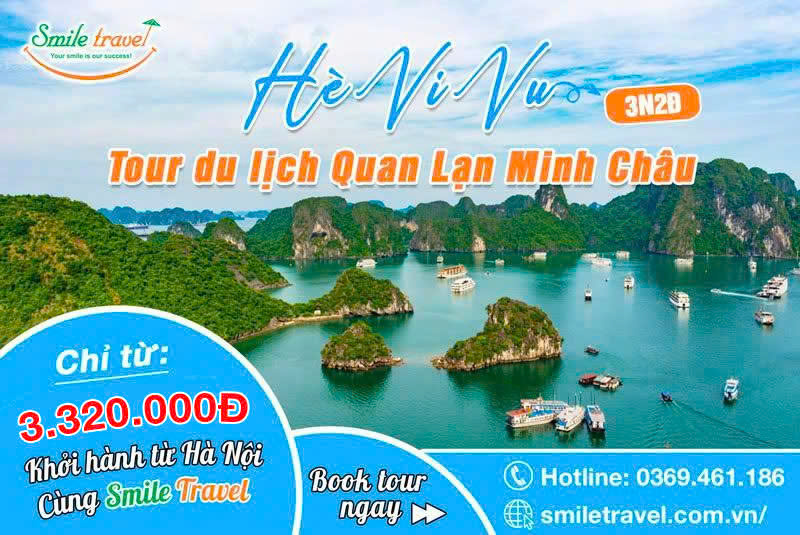 Tour đảo Quan Lạn 3 ngày 2 đêm hấp dẫn