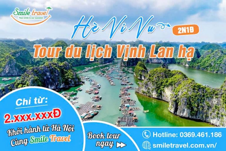 Tour du thuyền Lan Hạ 2 ngày 1 đêm | 4-5-6 sao