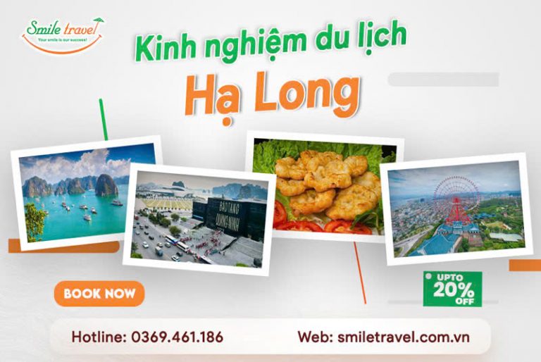 Kinh nghiệm du lịch Hạ Long hữu ích dành cho bạn