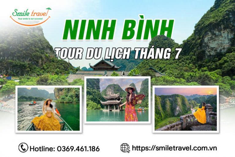 Du lịch Ninh bình tháng 7 đón mùa hè rực rỡ hương sắc