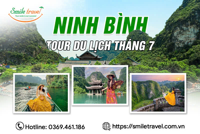 Du lịch Ninh bình tháng 7 đón mùa hè rực rỡ hương sắc