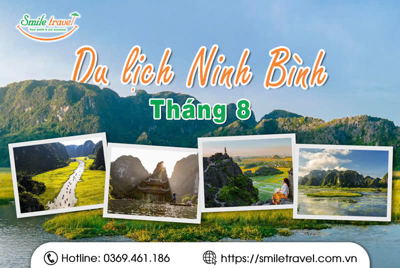 Du lịch Ninh bình tháng 8 vẻ đẹp chớm thu đẹp "say lòng"