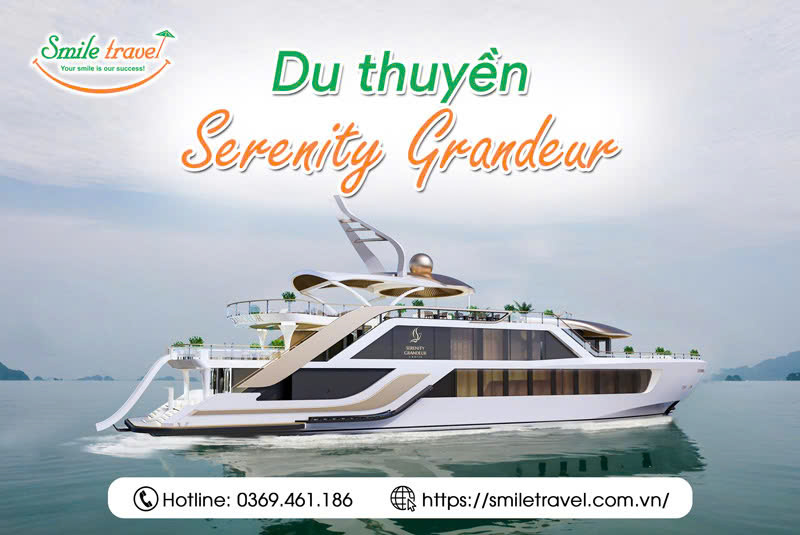 Du thuyền Serenity Grandeur – “ngôi sao mới” trên Vịnh Lan Hạ