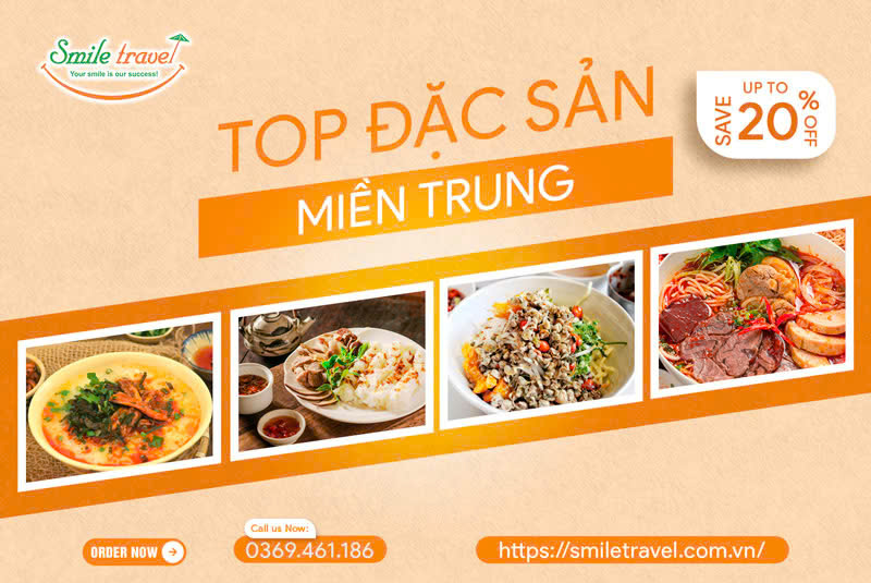 Top đặc sản miền Trung "ngon khó cưỡng" nhất định phải thừ 1 lần