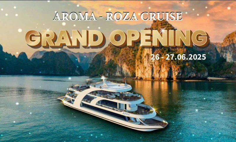 Aroma Roza Cruise Lan Hạ 5 sao