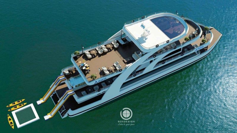 Du thuyền Aroma Roza Cruise du lịch Vịnh Lan Hạ