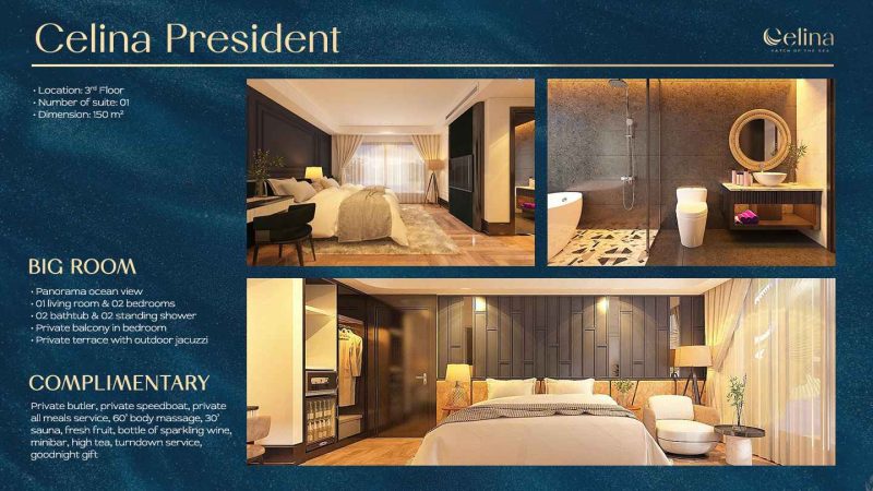 Phòng nghỉ President cáo cấp 