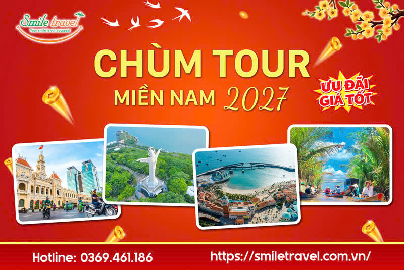 Tổng hợp các tour du lịch miền Nam tết 2027