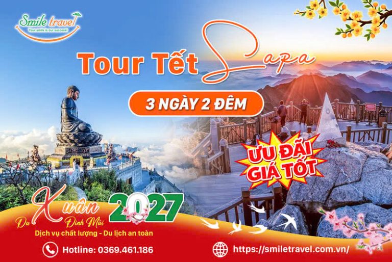 Tour Sapa 3 ngày 2 đêm du lịch tết 2027 - ưu đãi ngập tràn