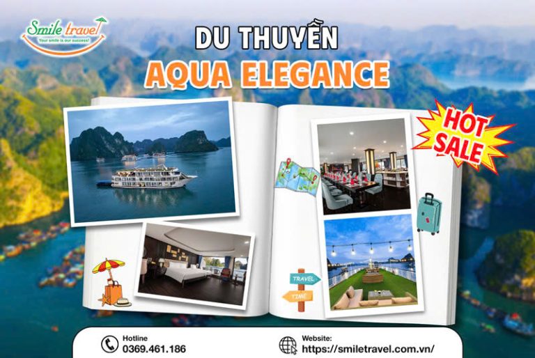 Du thuyền Aqua Elegance cruise tuyệt tác nghỉ dưỡng