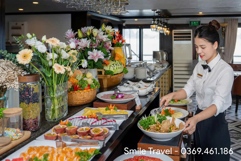 Ẩm thực cao cấp, đa dạng món ngon Á Âu