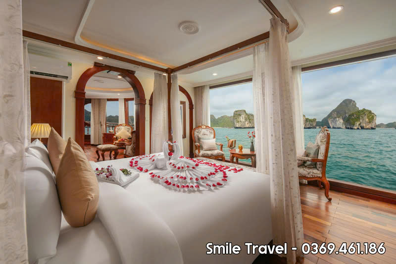 Cabin ngủ đẳng cấp theo phong cách hoàng gia