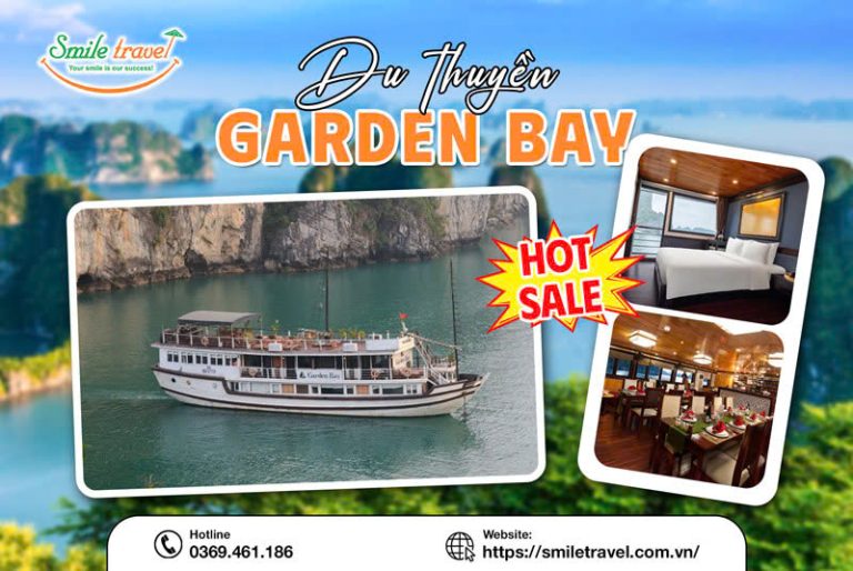 Du thuyền Garden Bay Cruise — Lựa chọn lý tưởng cho hành trình Bái Tử Long