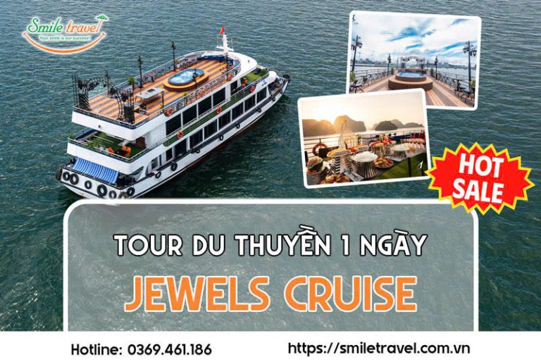 Tour du thuyền Jewel Cruise 1 ngày