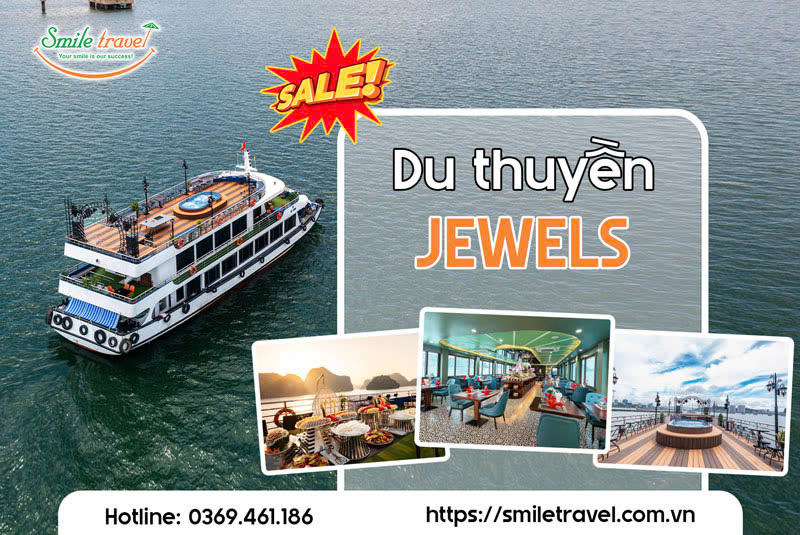 Du thuyền Jewel Cruise du lịch Hạ Long trong ngày