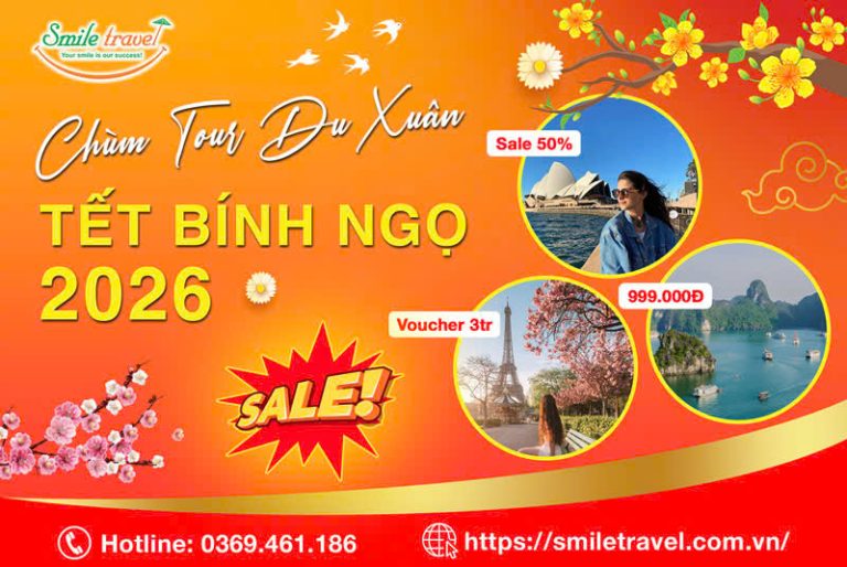 Chùm Tour du xuân - Tour du lịch tết Bính Ngọ 2026