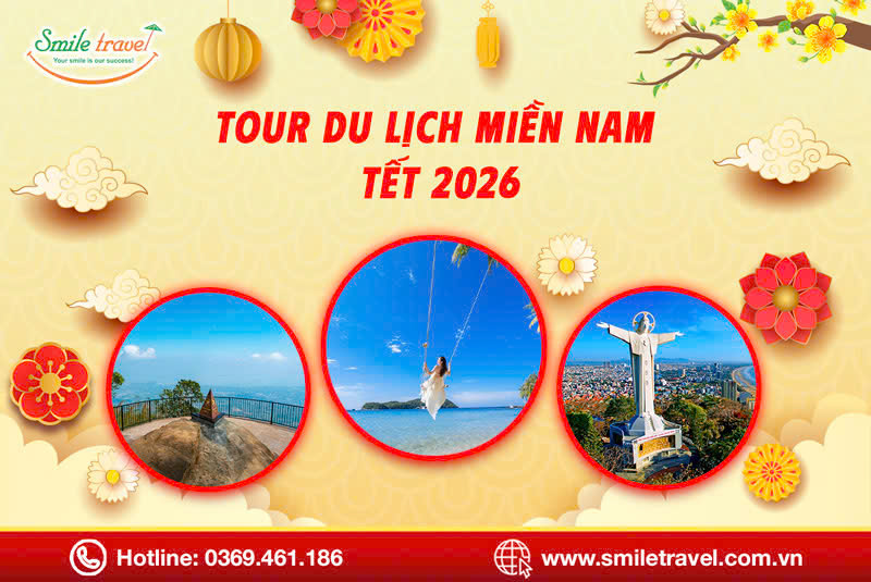 Tour du lịch miền Nam tết 2026