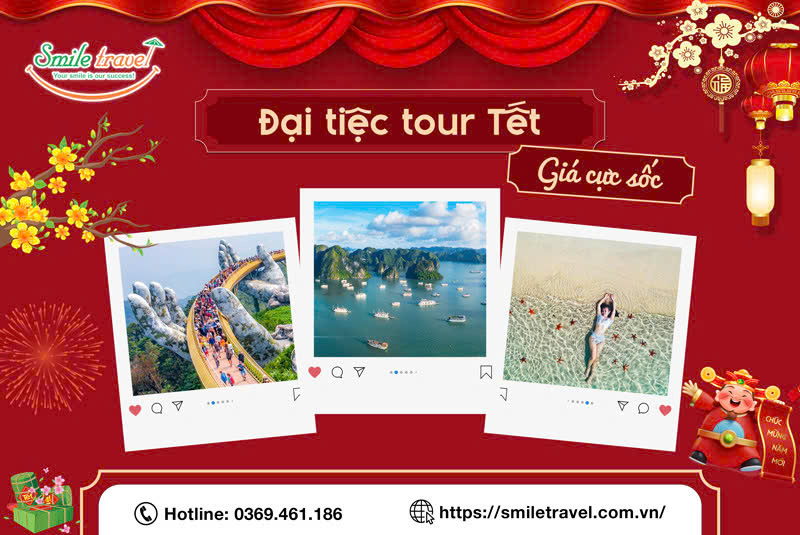 Tour tết Nguyên Đán 2026 khuyến mại cực sốc